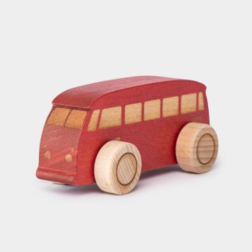 Autko bus czerwony