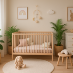 Pokój malucha z bezpiecznymi roślinami doniczkowymi