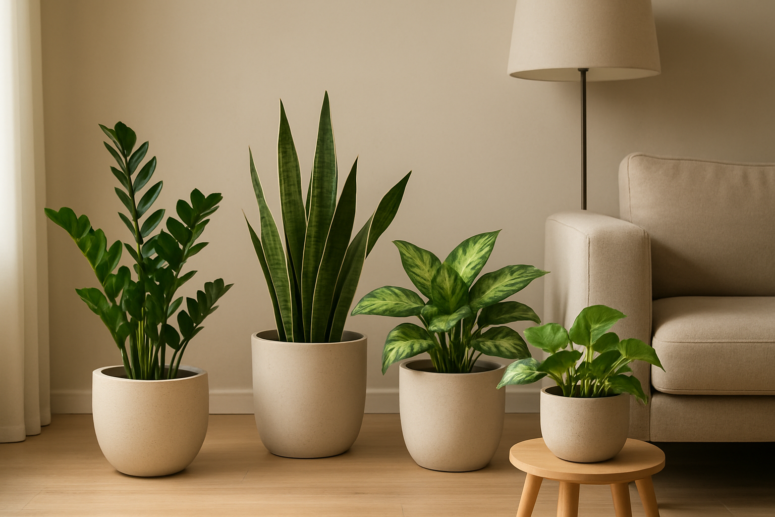 Rośliny tolerujące słabe światło w cienistym wnętrzu