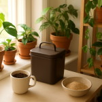 Domowe nawożenie roślin: rośliny doniczkowe z kompostem i resztkami kuchennymi